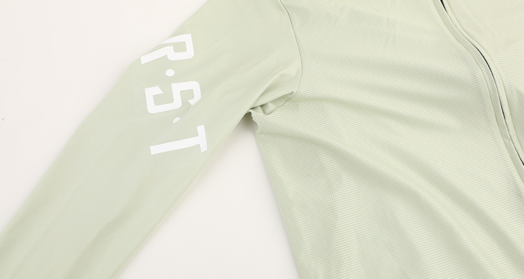long sleeve yellow cycling jersey
